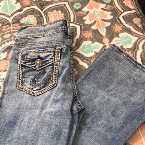 Silver Suki Mid boot cut jeans